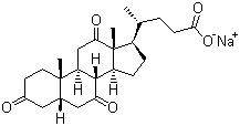structure of CAS# 145-41-5, 去氢胆酸钠