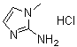 structure of CAS# 1450-94-8, 1-Methyl-1H-imidazol-2-amine monohydrochloride