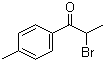 2-Bromo-4'-methylpropiophenone molecular structure (CAS 1451-82-7)