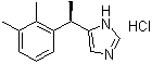Dexmedetomidine hydrochloride molecular structure (CAS 145108-58-3)