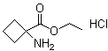structure of CAS# 145143-60-8, 1-Aminocyclobutane-1-carboxylic acid ethyl ester hydrochloride