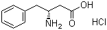 (R)-3-Amino-4-phenylbutyric acid hydrochloride molecular structure (CAS 145149-50-4)