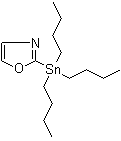 structure of CAS# 145214-05-7, 2-(Tributylstannanyl)oxazole