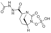 CAS # 1452459-52-7, FPI-1523 sodium, (2S,5R)-2-(2-acetylhydrazine-1-carbonyl)-7-oxo-1,6-diazabicyclo[3.2.1]octan-6-yl hydrogen sulfate