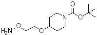 CAS 登录号：1452466-34-0, 4-[2-(氨基氧基)乙氧基]-1-哌啶羧酸叔丁酯