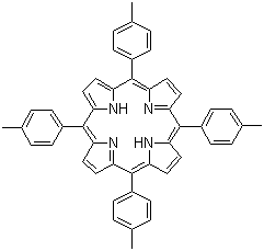 structure of CAS# 14527-51-6, 5,10,15,20-Tetra(4-methylphenyl)-21H,23H-porphine