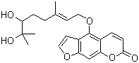 structure of CAS# 145414-76-2, 6',7'-Dihydroxybergamottin
