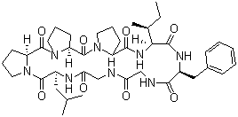 CAS 登录号：145459-19-4, 太子参环肽 B