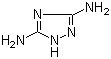 3,5-二氨基-1,2,4-三氮唑分子结构 (CAS 1455-77-2)