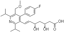 structure of CAS# 145599-86-6, Cerivastatin