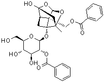 2'-O-Benzoylpaeoniflorin molecular structure (CAS 1456598-64-3)