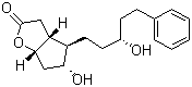 拉坦前列腺素内酯二醇分子结构 (CAS 145667-75-0)
