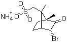 structure of CAS# 14575-84-9, 右旋-3-溴樟脑-8-磺酸铵盐