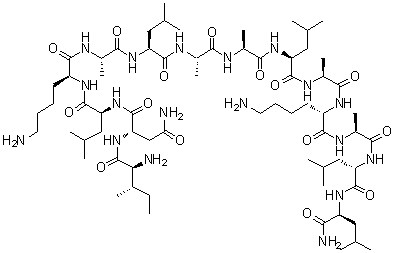 structure of CAS# 145854-59-7, Mastoparan 7