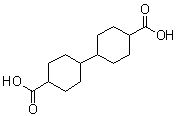 CAS # 1459-29-6, [Bicyclohexyl]-4,4'-dicarboxylic acid