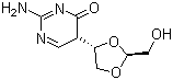 structure of CAS# 145918-75-8, Troxacitabine