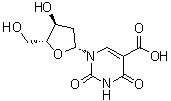 structure of CAS# 14599-46-3, 5-Carboxy-2'-deoxyuridine