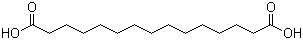 structure of CAS# 1460-18-0, Pentadecanedioic acid