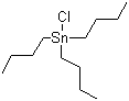 三丁基氯化锡分子结构 (CAS 1461-22-9)