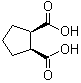 顺式-1,2-环戊二酸分子结构 (CAS 1461-96-7)
