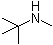 N-叔丁基甲胺分子结构 (CAS 14610-37-8)