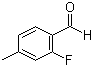 structure of CAS# 146137-80-6, 2-Fluoro-4-methylbenzaldehyde