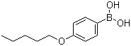 structure of CAS# 146449-90-3, 4-Pentyloxyphenylboronic acid