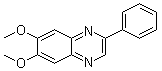 6,7-二甲氧基-2-苯基喹喔啉分子结构 (CAS 146535-11-7)