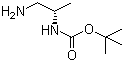 structure of CAS# 146552-71-8, tert-Butyl ((S)-1-aminopropan-2-yl)carbamate