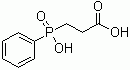 structure of CAS# 14657-64-8, 3-Hydroxyphenylphosphinyl-propanoic acid