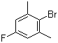 structure of CAS# 14659-58-6, 4-Fluoro-2,6-dimethylbromobenzene