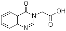 (4-氧代-3(4H)-喹唑啉基)乙酸分子结构 (CAS 14663-53-7)
