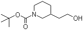 structure of CAS# 146667-84-7, 1-N-Boc-piperidine-3-ethanol