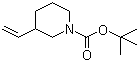 3-Vinylpiperidine-1-carboxylic acid tert-butyl ester molecular structure (CAS 146667-87-0)