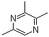 structure of CAS# 14667-55-1, 2,3,5-Trimethylpyrazine