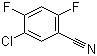 structure of CAS# 146780-26-9, 5-Chloro-2,4-difluorobenzonitrile