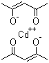 structure of CAS# 14689-45-3, Cadmium bis(acetylacetonate)