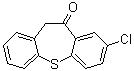 2-Chloro-10,11-dihydrodibenzo[b,f]thiepin-11-one molecular structure (CAS 1469-28-9)