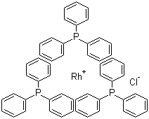 structure of CAS# 14694-95-2, Tris(triphenylphosphine)chlororhodium