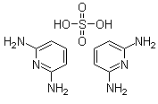 2,6-Pyridinediamine sulfate molecular structure (CAS 146997-97-9)