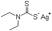 Silver N,N-diethyldithiocarbamate molecular structure (CAS 1470-61-7)