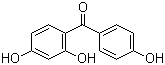 structure of CAS# 1470-79-7, 2,4,4'-Trihydroxybenzophenone