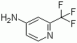 structure of CAS# 147149-98-2, 2-三氟甲基-4-氨基吡啶