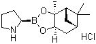 (R)-2-Pyrrolidineboronic acid pinanediol ester hydrochloride molecular structure (CAS 147208-69-3)