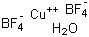 Cupric tetrafluoroborate hydrate molecular structure (CAS 14735-84-3)