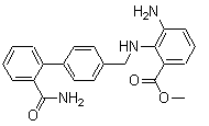 CAS 登录号：147404-75-9, 阿齐沙坦杂质 F