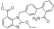 阿齐沙坦杂质 A分子结构 (CAS 147404-76-0)