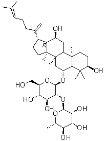 structure of CAS# 147419-93-0, Ginsenoside Rg6
