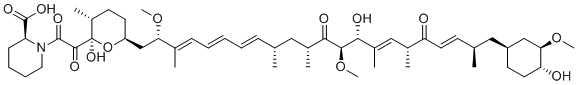 structure of CAS# 147438-27-5, Seco Rapamycin