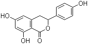 CAS 登录号：147517-06-4, Thunberginol C, 3,4-二氢-6,8-二羟基-3-(4-羟基苯基)-1H-2-苯并吡喃-1-酮
